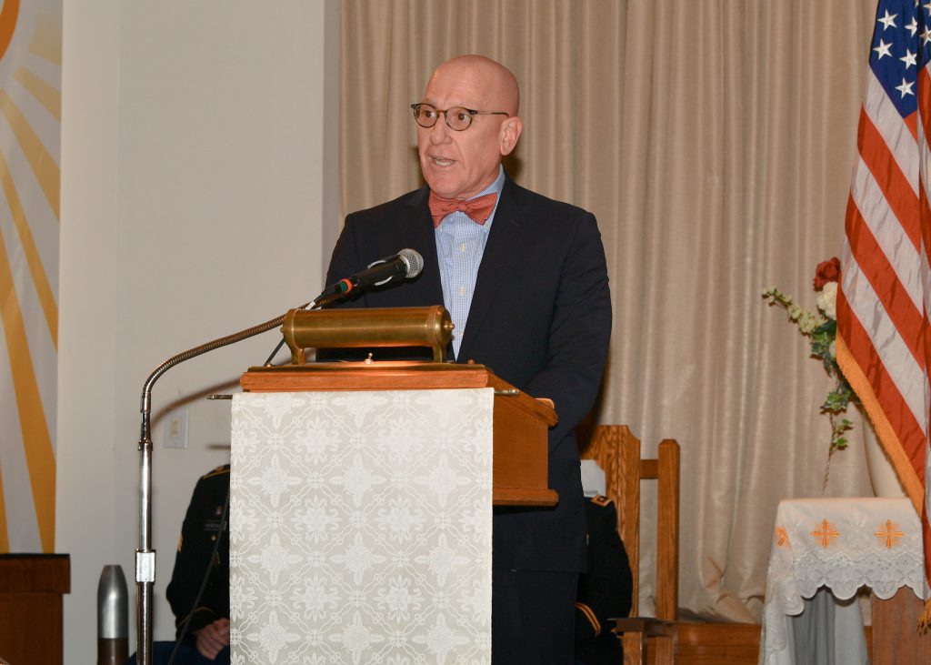 Image of Mr. John Willison, at podium